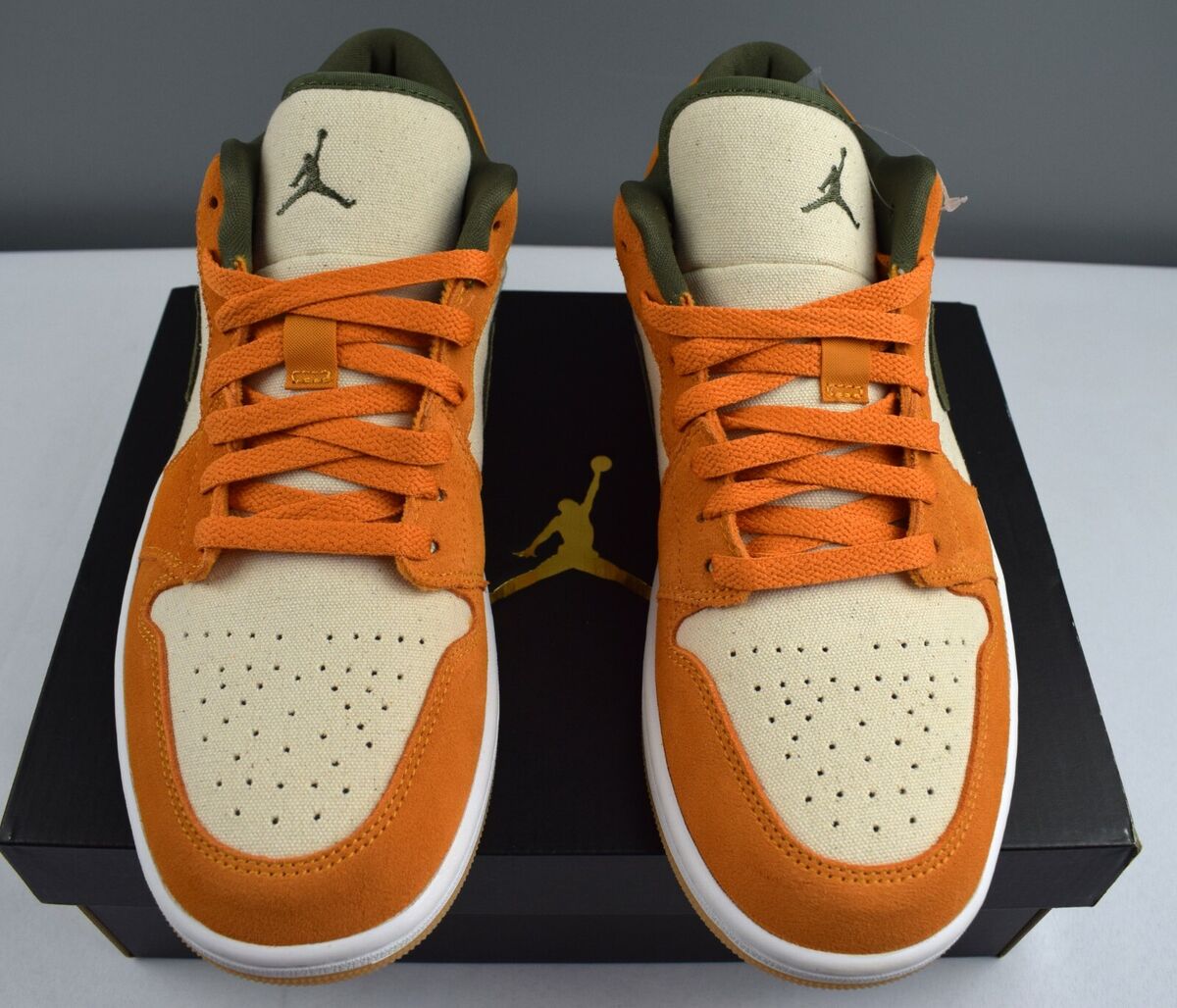Nike Air Jordan 1 Low SE Medium Olive Light Curry Sail