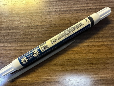 NEW OEM HYUNDAI Touch Up Paint Pen - Paint code ''PE2'' ''ECOTRONIC GRAY PEARL'''