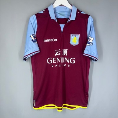 ASTON VILLA FC ENGLAND 2012 2013 HOME FOOTBALL SHIRT JERSEY #26