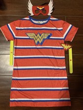 Girls Wonder Woman Dress Halloween Costume Size 6x Super Hero Cosplay