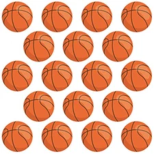 50 PCS Basketball Cutouts, Paper Cut-Outs, Bulletin Board, Wall Decor, Sports