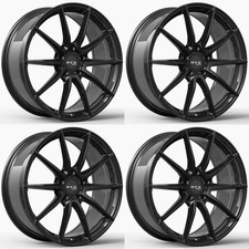Set Of 4 18in Black Alloy Wheel Rims For 2007 Jeep Rtx61d6 18x8 5x114.3 Et40 5 Set Of 4 18in Black Alloy Wheel Rims For 2007 Jeep Rtx61d6 18x8 5x114.3 Et40 5