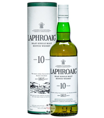 Laphroaig 10 Single Malt Whisky / 40 % Vol. / 0,7 Liter