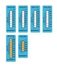 Testo 0646-3341 Testoterm Strips, 399 to 500 °F