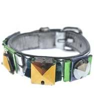 Miu Miu Bracelets/Bangles SilverxGoldxGreen 2200626441029