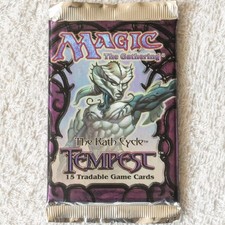 Magic: The Gathering Tempest Sealed Collectible Card Game Packs