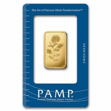 20 gram Gold Bar - PAMP Suisse Rosa (In Assay) 4428.87 per troy oz