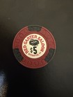 $5 Red Garter Wendover Nevada Casino Chip Larger Inlay Design — photo 1