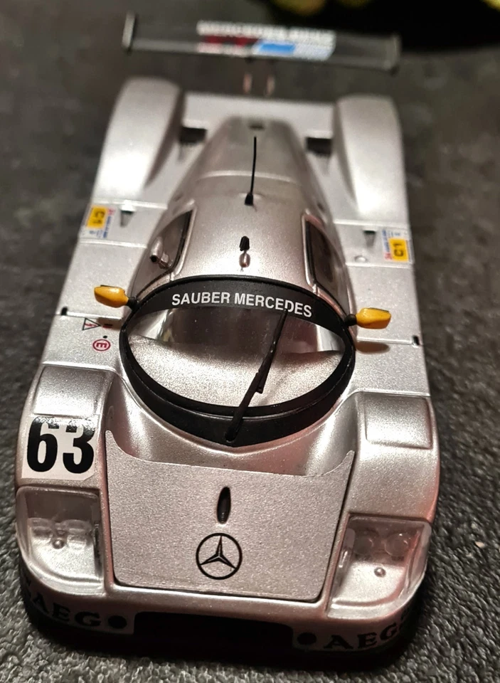 Modellino Le Mans 1:43 Sauber Mercedes C9 1989 Mass, Reuter, Dickens IXO - Immagine 4 di 4