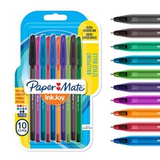 Paper Mate InkJoy 100ST Ballpoint Pens Medium Point 1.0mm Fun Colours ...