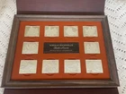 Norman Rockwell's Fondest Memories First Edition Proof Set 10x .925 Silver Bars
