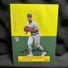 2025 Topps Archives Kristian Campbell - 1964 Standup - Red Sox (RC) #64SU-9
