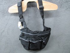 NWT Diaper Dude Diaper Cross Body Bag Dad's Check List Black