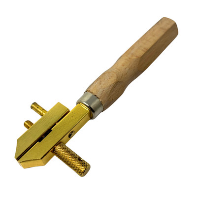 Präzisionsmessing Handschraubstock mit Holzgriff Schmuck Handwerk Klemme Arbeitswerkzeug 