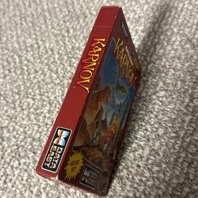 Karnov Box No Manual Nintendo Entertainment System NES