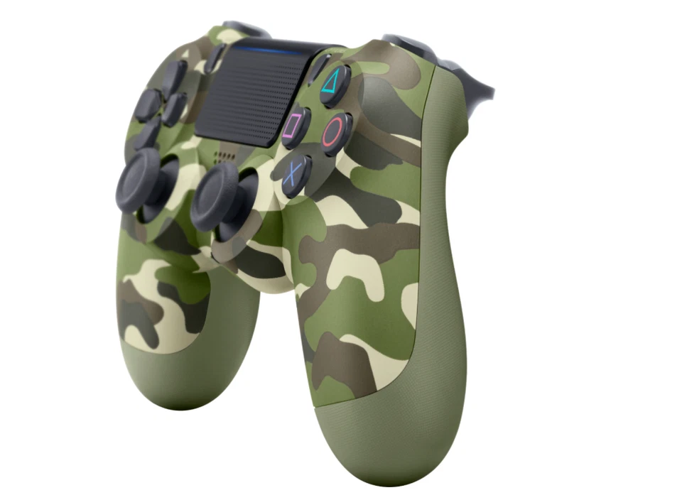 Mando Inalámbrico DualShock 4 Reacondicionado para PlayStation 4 - Verde Camuflaje Bueno Foto 2 de 4