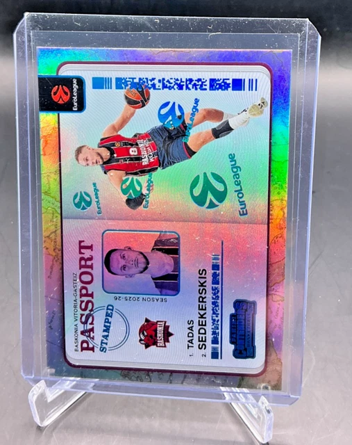 2025/26 Contenders Euroleague Passport TADAS SEDEKERSKIS Case Hit SSP #13