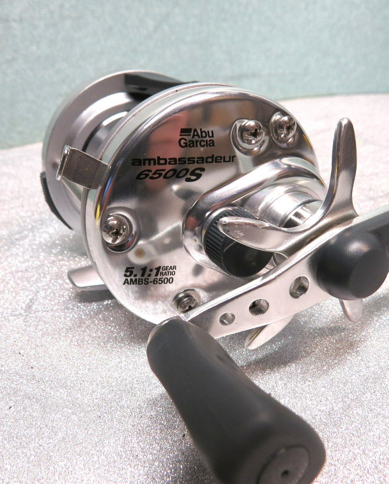 Abu Garcia Ambassadeur AMB 6500S level Wind Fishing Reel Chr