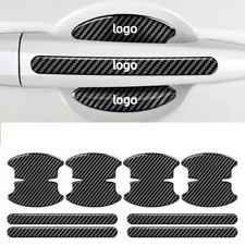 Car Door Handle Invisible Protector Carbon Fiber Set 8 Pcs For Mazda Car Door Handle Invisible Protector Carbon Fiber Set 8 Pcs For Mazda