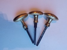 LOT ANCIENNES POIGNEES DE PORTE EN LAITON VINTAGE