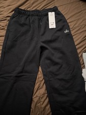 Alo Accolade Straight Leg Sweatpants Black Size M