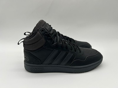 Adidas Hoops 3.0 MID WTR Visoke Herren Sneaker Schwarz EUR 43 1/3