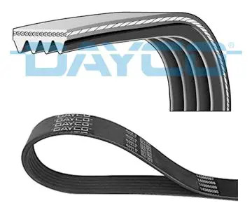 Keilriemen,mehrrippig 4PK1165 DAYCO für RENAULT HONDA TOYOTA
