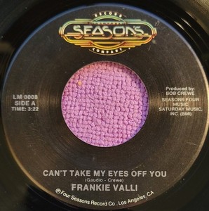 Frankie Valli Can't Take My Eyes | eBay