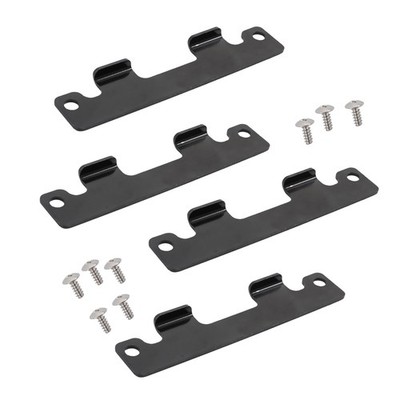 Tail Gate Tailgate Hinge Plates Kit For Yamaha Rhino 450 660 700