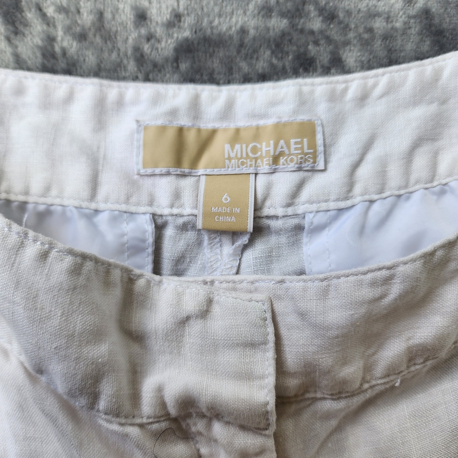 Michael Kors - Solid Pockets Summer Casual Shorts… - image 3