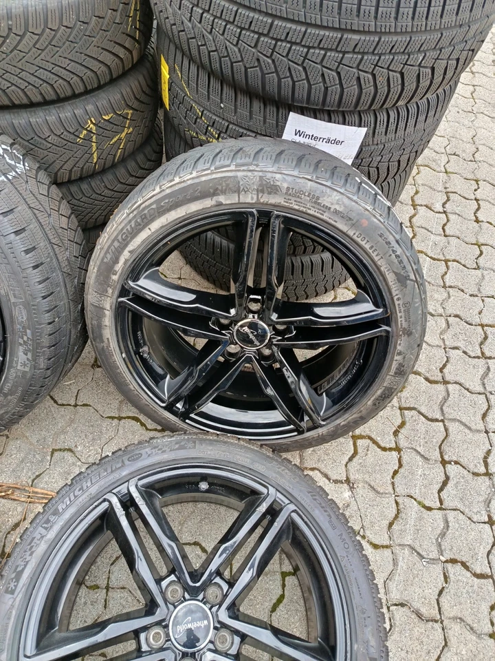 Mercedess B C Klasse W204 W245 18 Zoll Winterräder Winter Räder 215/45 R18 93V - Bild 3 von 4