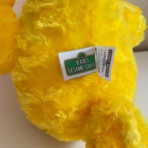 KAWS Sesame Street Plush UNIQLO Limited Elmo Cookie Monster Big Bird Set of 3 - Picture 14 of 24