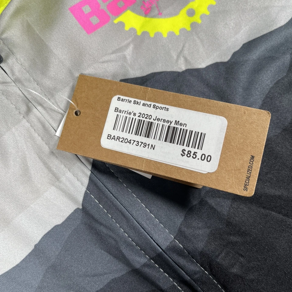 NWT Specialized Cycling Jersey Men M Full Zip Short Sleeve UPF30 Reflective $85 - Image 3 of 4