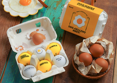 Egg Pack  Volvik Golf BallsVolvik VIVID Grow-up Golf Ball 3-Piece  6 Ball set