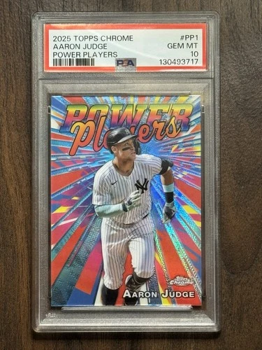 2025 Topps Chrome - Power Players Aaron Judge #PP-1 PSA 10 🔥