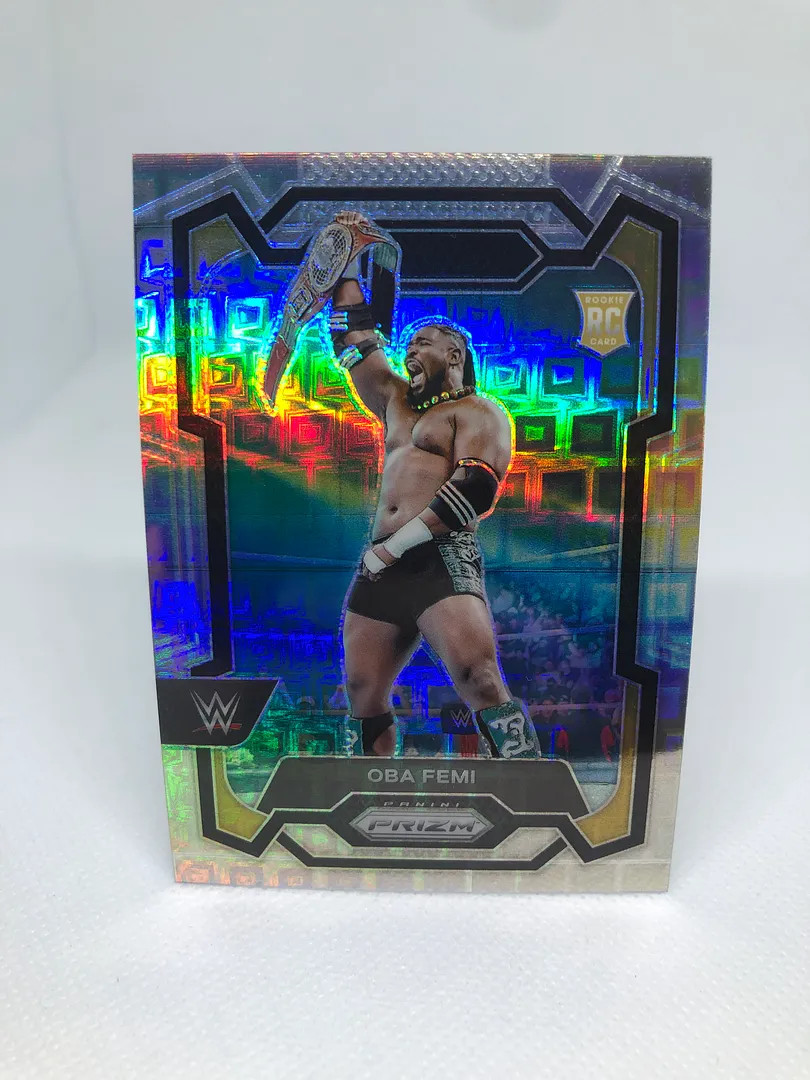 2024 Panini Prizm WWE Oba Femi Pandora /199 Premium Prizm Card #199 Qty