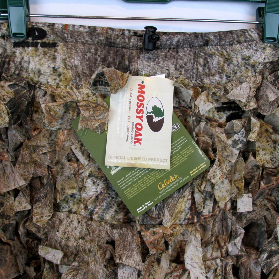 NEW Cabela's Leaf Mossy Oak Brush Camouflage Hunting Ghillie Pants Men's Size XL - Image 3 of 4