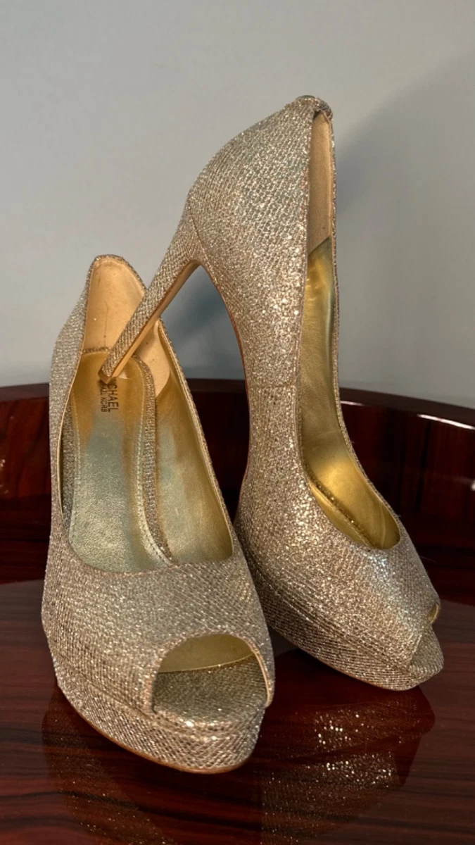 Michael Kors Gold Heels for Women for sale | eBay