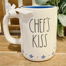 New Rae Dunn Pixar Ratatouille Chef’s Kiss Ceramic Coffee Mug