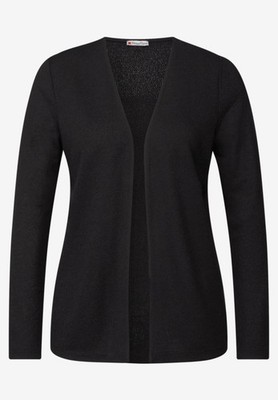 Street One Lightweight Cardigan Cute in Color Black