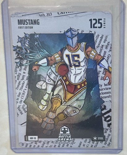Mustang Nikola Jokic Bo Jackson Battle Arena Alpha Headliners Steel Battlefoil