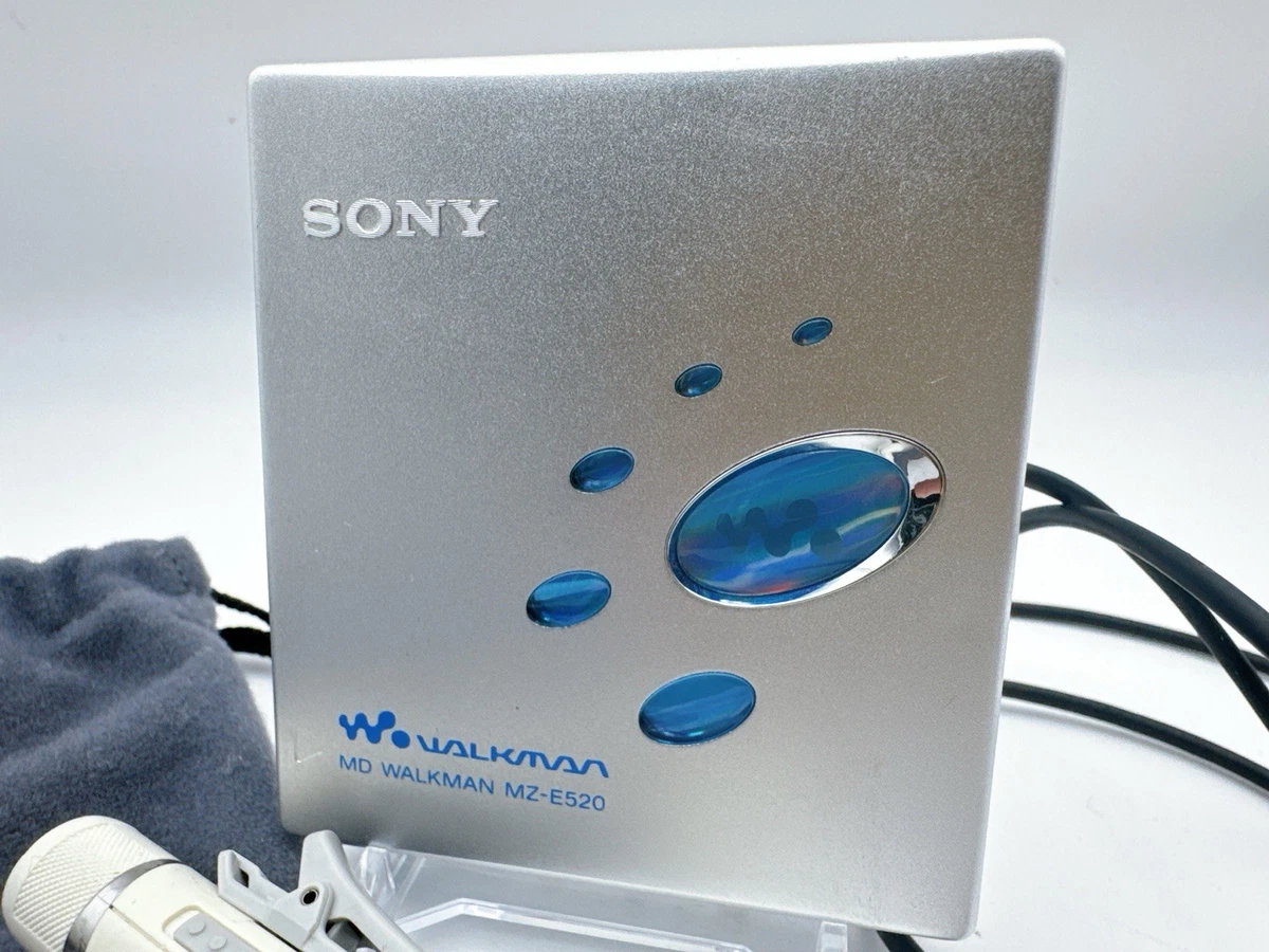 Sony 蓝色个人MiniDisc 录音机| eBay