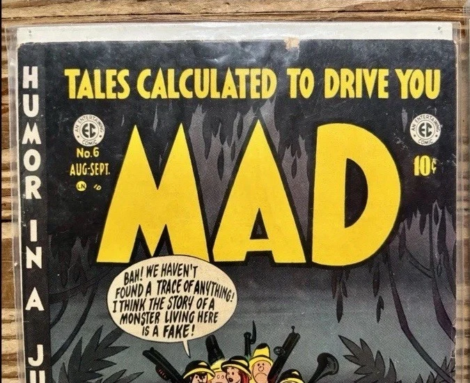 MAD Comics #6 & #7 Lot of 2 Vintage 1953 Magazines RARE HTF VG/F Great Condition - Image 4 of 4