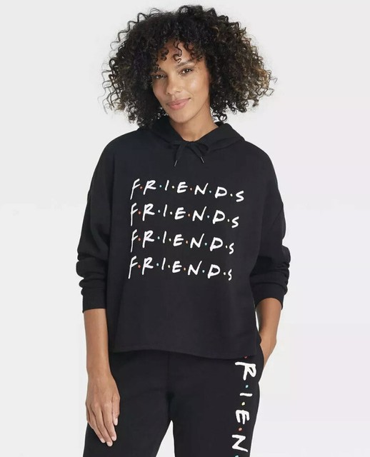 Flocked Hooded Graphic Sweatshirt 