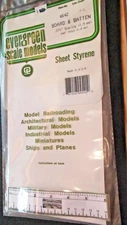 Evergreen Scale Models #4542 Board & Batten Styrene, .075" Spacing - More Below