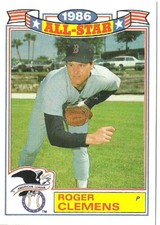ROGER CLEMENS BOSTON RED SOX AL ALL STAR #21 OF 22 - TOPPS NM-MT 1987