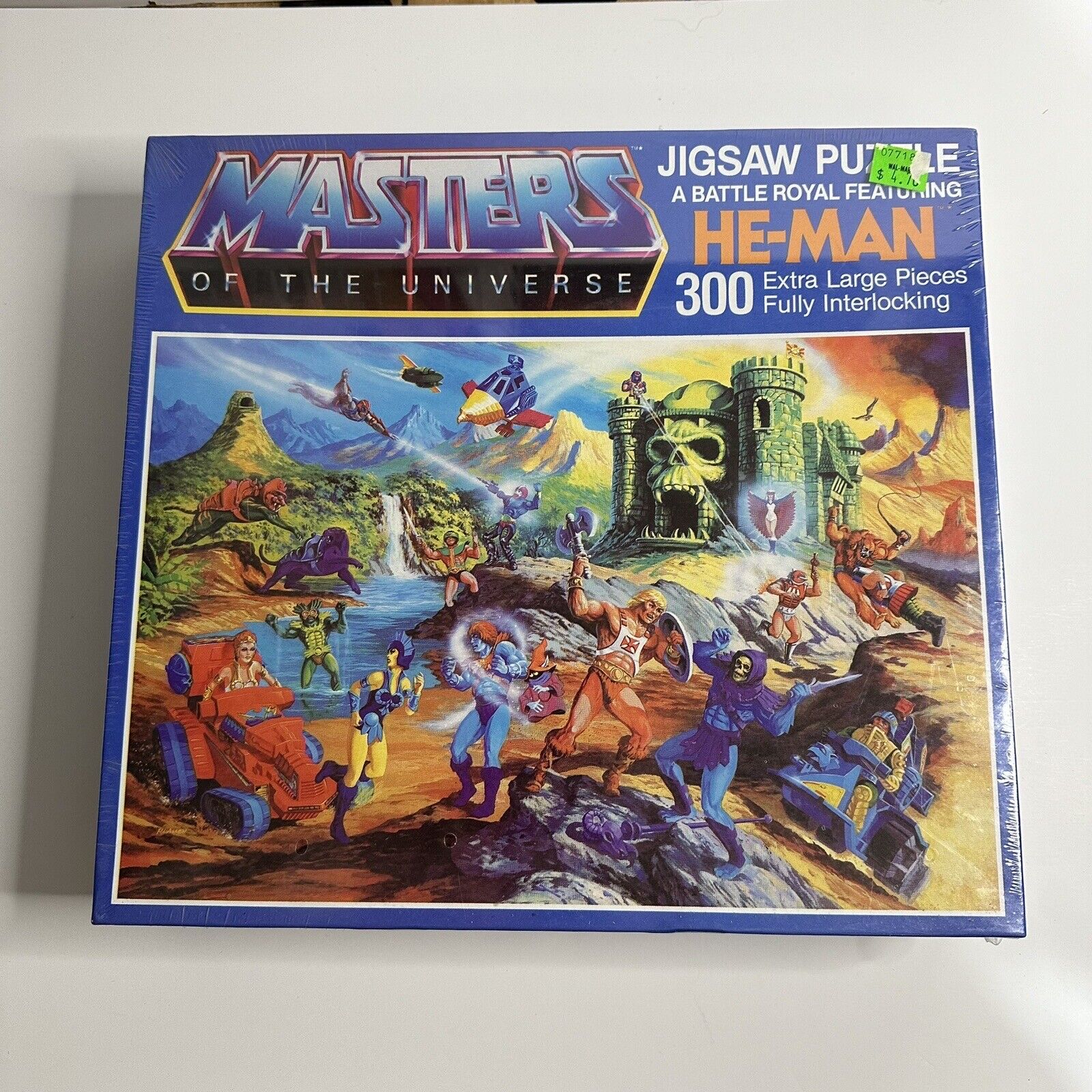 Vintage MOTU 300 Piece Puzzle 4789 He-Man Masters of the Universe 1983 Sealed