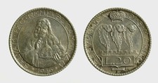 s537_21) San Marino Vecchia Monetazione (1864-1938) 20 LIre 1936