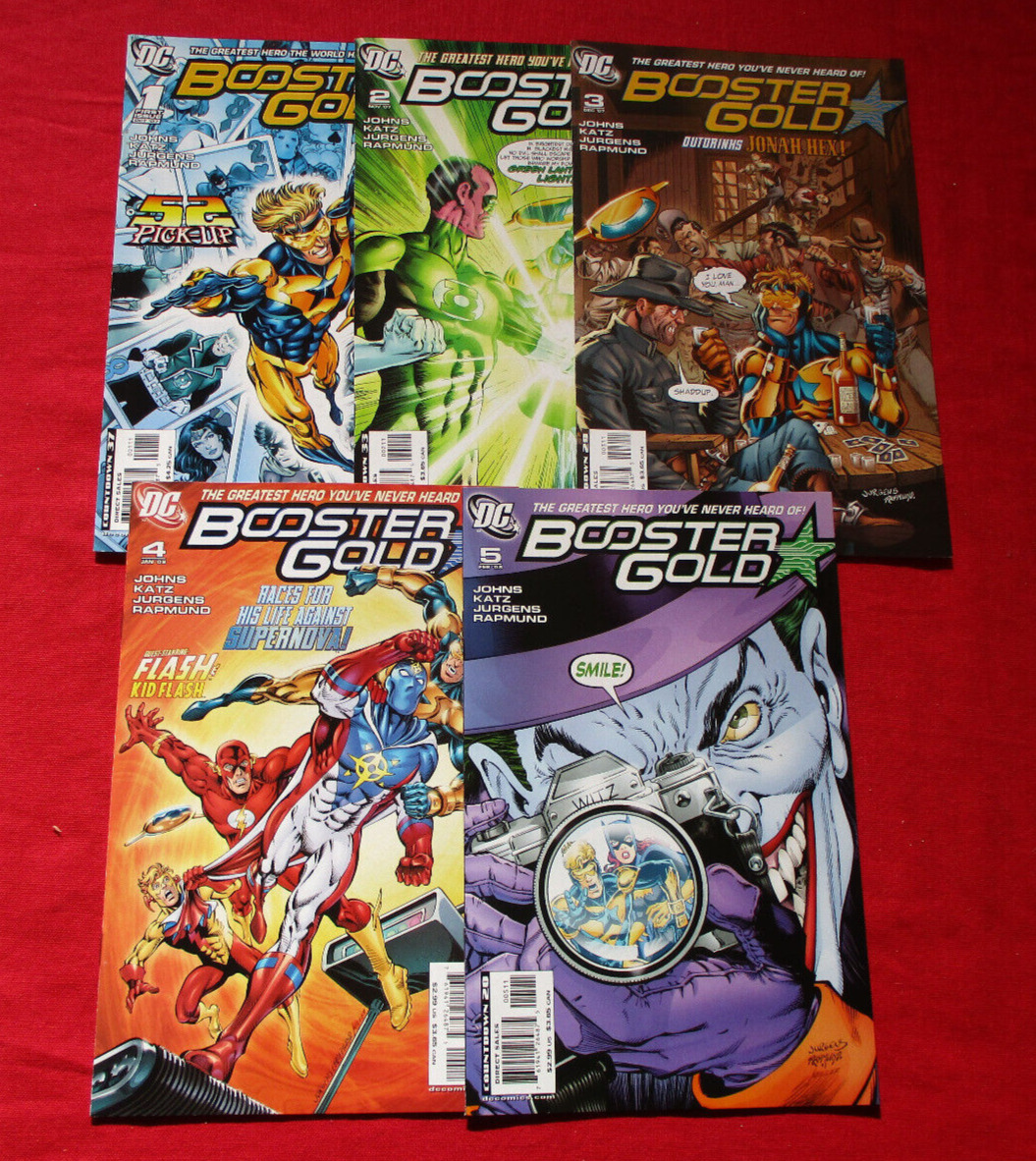 LOT of (5) BOOSTER GOLD #1-5 (2007 series)