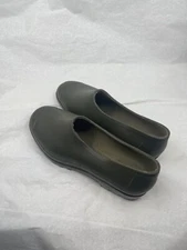 French Vert Green PVC Unisex Gardening Shoes Garden Clogs Welly